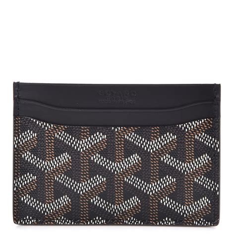 goyard card holder men|goyard saint sulpice card holder.